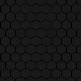 Textures   -   ARCHITECTURE   -   PAVING OUTDOOR   -   Hexagonal  - Terracotta paving outdoor hexagonal texture seamless 06026 - Specular