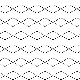 Textures   -   ARCHITECTURE   -   TILES INTERIOR   -   Hexagonal mixed  - Black ceramic hexagon tile PBR texture seamless 21839 - Bump