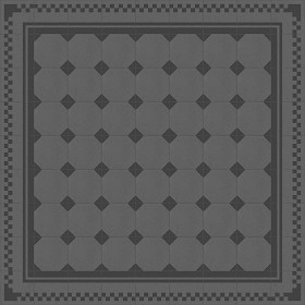 Textures   -   ARCHITECTURE   -   TILES INTERIOR   -   Cement - Encaustic   -   Cement  - Cement concrete tile texture seamless 13361 - Specular