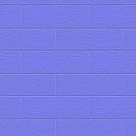 Textures   -   ARCHITECTURE   -   CONCRETE   -   Plates   -   Clean  - Clean cinder block texture seamless 01671 - Normal