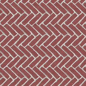 Textures   -   ARCHITECTURE   -   PAVING OUTDOOR   -   Concrete   -  Herringbone - Concrete paving herringbone outdoor texture seamless 05838