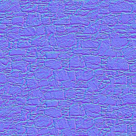 Textures   -   FREE PBR TEXTURES  - Italian stone wall pbr texture seamless 22395 - Normal