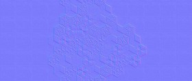 Textures   -   ARCHITECTURE   -   TILES INTERIOR   -   Hexagonal mixed  - Hexagonal tile texture seamless 16869 - Normal