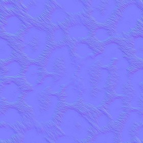 Textures   -   MATERIALS   -   FUR ANIMAL  - Leopard faux fake fur animal texture seamless 09555 - Normal