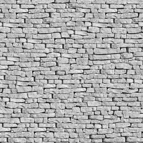 Textures   -   ARCHITECTURE   -   STONES WALLS   -   Stone blocks  - Wall stone with regular blocks texture seamless 08297 - Bump