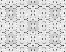 Textures   -   ARCHITECTURE   -   TILES INTERIOR   -   Hexagonal mixed  - Hexagon tiles white black pbr texture seamlees 22223 - Specular