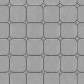 Textures   -   ARCHITECTURE   -   PAVING OUTDOOR   -   Concrete   -   Blocks mixed  - Paving concrete mixed size texture seamless 05610 - Displacement