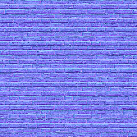 Textures   -   ARCHITECTURE   -   BRICKS   -   Facing Bricks   -   Rustic  - Rustic bricks texture seamless 00223 - Normal