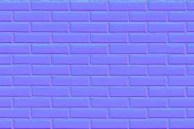 Textures   -   ARCHITECTURE   -   BRICKS   -   Colored Bricks   -   Smooth  - Texture colored bricks smooth seamless 00101 - Normal