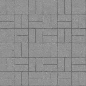 Textures   -   ARCHITECTURE   -   PAVING OUTDOOR   -   Concrete   -   Blocks regular  - Paving outdoor concrete regular block texture seamless 05676 - Displacement