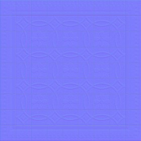 Textures   -   ARCHITECTURE   -   TILES INTERIOR   -   Cement - Encaustic   -   Cement  - Cement concrete tile texture seamless 13368 - Normal