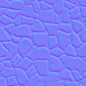 Textures   -   FREE PBR TEXTURES  - Greek Islands stone floor pbr texture seamless 22422 - Normal
