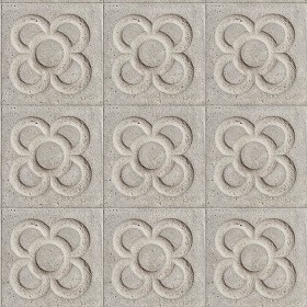 Textures   -   ARCHITECTURE   -   PAVING OUTDOOR   -   Concrete   -  Blocks mixed - Paving concrete mixed size texture seamless 05614