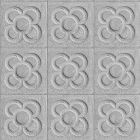 Textures   -   ARCHITECTURE   -   PAVING OUTDOOR   -   Concrete   -  Blocks mixed - Paving concrete mixed size texture seamless 05615