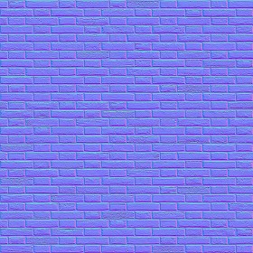 Textures   -   ARCHITECTURE   -   BRICKS   -   Facing Bricks   -   Rustic  - Rustic bricks texture seamless 00228 - Normal