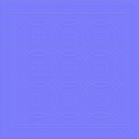 Textures   -   ARCHITECTURE   -   TILES INTERIOR   -   Cement - Encaustic   -   Cement  - Cement concrete tile texture seamless 13370 - Normal