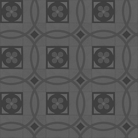 Textures   -   ARCHITECTURE   -   TILES INTERIOR   -   Cement - Encaustic   -   Cement  - Cement concrete tile texture seamless 13373 - Specular