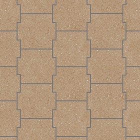 Textures   -   ARCHITECTURE   -   PAVING OUTDOOR   -   Concrete   -  Blocks mixed - Paving concrete mixed size texture seamless 05619