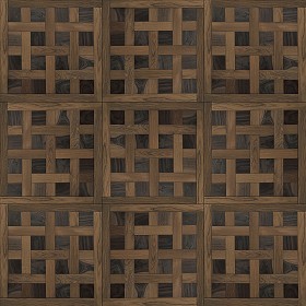 Textures   -   ARCHITECTURE   -   WOOD FLOORS   -  Parquet square - Wood flooring square texture seamless 05443