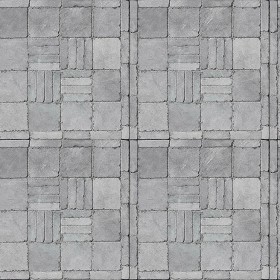 Textures   -   ARCHITECTURE   -   PAVING OUTDOOR   -   Concrete   -  Blocks damaged - Concrete paving outdoor damaged texture seamless 05485