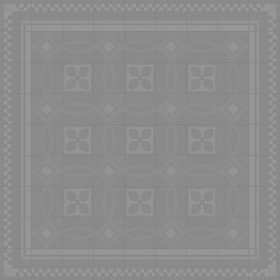 Textures   -   ARCHITECTURE   -   TILES INTERIOR   -   Cement - Encaustic   -   Cement  - Cement concrete tile texture seamless 13374 - Displacement