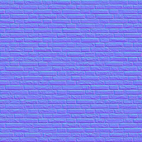 Textures   -   ARCHITECTURE   -   BRICKS   -   Facing Bricks   -   Rustic  - Rustic bricks texture seamless 00233 - Normal