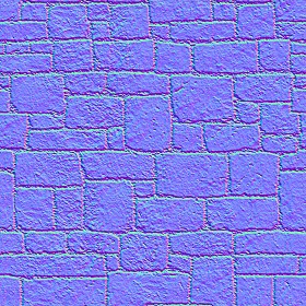 Textures   -   ARCHITECTURE   -   STONES WALLS   -   Stone blocks  - Wall stone with regular blocks texture seamless 08352 - Normal
