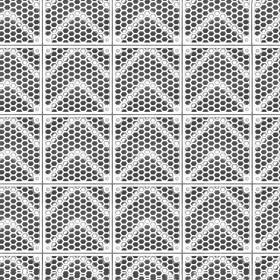 Textures   -   MATERIALS   -   METALS   -   Perforated  - Iron industrial perforate metal texture seamless 10532 - Ambient occlusion