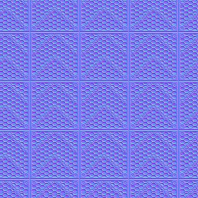 Textures   -   MATERIALS   -   METALS   -   Perforated  - Iron industrial perforate metal texture seamless 10532 - Normal
