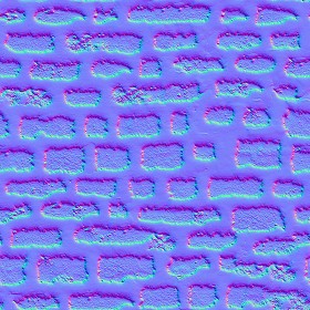 Textures   -   ARCHITECTURE   -   BRICKS   -   Special Bricks  - Snow bricks texture seamless 17104 - Normal