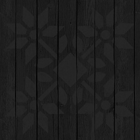 Textures   -   ARCHITECTURE   -   WOOD FLOORS   -   Decorated  - Parquet decorated stencil texture seamless 04687 - Specular