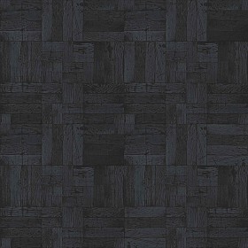 Textures   -   ARCHITECTURE   -   WOOD FLOORS   -   Parquet square  - Old dark wood flooring square texture seamless 20479 - Specular