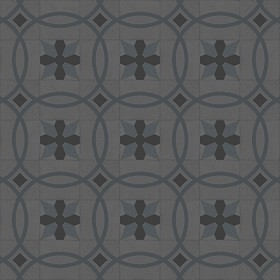 Textures   -   ARCHITECTURE   -   TILES INTERIOR   -   Cement - Encaustic   -   Cement  - Cement concrete tile texture seamless 13378 - Specular