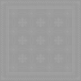 Textures   -   ARCHITECTURE   -   TILES INTERIOR   -   Cement - Encaustic   -   Cement  - Cement concrete tile texture seamless 13379 - Displacement
