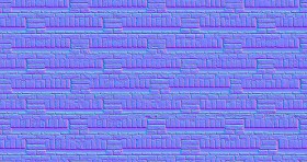 Textures   -   ARCHITECTURE   -   BRICKS   -   Special Bricks  - Italy vintage special wall briks texture seamless 18203 - Normal