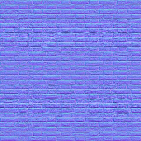 Textures   -   ARCHITECTURE   -   BRICKS   -   Facing Bricks   -   Rustic  - Rustic bricks texture seamless 00238 - Normal