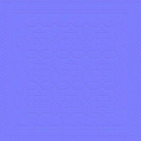 Textures   -   ARCHITECTURE   -   TILES INTERIOR   -   Cement - Encaustic   -   Cement  - Cement concrete tile texture seamless 13380 - Normal