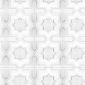 Textures   -   ARCHITECTURE   -   WOOD FLOORS   -   Geometric pattern  - Parquet geometric pattern texture seamless 04788 - Ambient occlusion