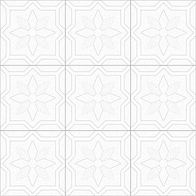 Textures   -   ARCHITECTURE   -   TILES INTERIOR   -   Cement - Encaustic   -   Cement  - Cement concrete tile texture seamless 13382 - Ambient occlusion