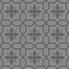 Textures   -   ARCHITECTURE   -   TILES INTERIOR   -   Cement - Encaustic   -   Cement  - Cement concrete tile texture seamless 13382 - Specular