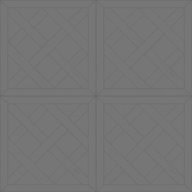 Textures   -   ARCHITECTURE   -   WOOD FLOORS   -   Geometric pattern  - Parquet geometric pattern texture seamless 04790 - Displacement