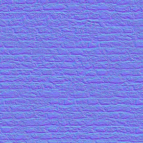 Textures   -   ARCHITECTURE   -   BRICKS   -   Damaged bricks  - Damaged bricks texture seamless 00108 - Normal