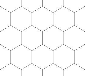 Textures   -   ARCHITECTURE   -   TILES INTERIOR   -   Hexagonal mixed  - Hexagonal tile texture seamless 16871 - Bump