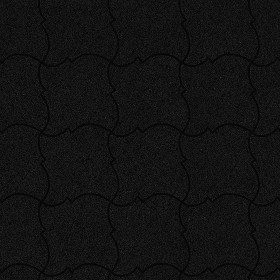 Textures   -   ARCHITECTURE   -   PAVING OUTDOOR   -   Pavers stone   -   Blocks mixed  - Pavers stone mixed size texture seamless 06156 - Specular