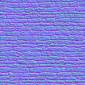Textures   -   ARCHITECTURE   -   STONES WALLS   -   Stone blocks  - Wall stone with regular blocks texture seamless 08362 - Normal