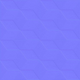 Textures   -   ARCHITECTURE   -   TILES INTERIOR   -   Cement - Encaustic   -   Cement  - Illusion cement concrete tile texture seamless 13385 - Normal