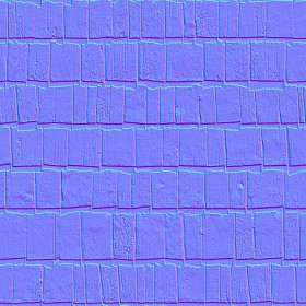 Textures   -   ARCHITECTURE   -   ROOFINGS   -   Shingles wood  - Wood shingle roof texture seamless 03848 - Normal