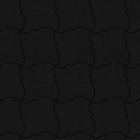 Textures   -   ARCHITECTURE   -   PAVING OUTDOOR   -   Pavers stone   -   Blocks mixed  - Pavers stone mixed size texture seamless 06158 - Specular