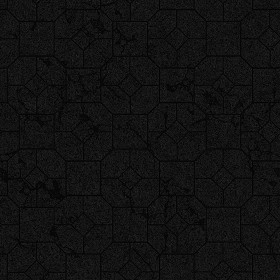 Textures   -   ARCHITECTURE   -   PAVING OUTDOOR   -   Concrete   -   Blocks damaged  - Concrete paving outdoor damaged texture seamless 05551 - Specular
