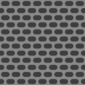 Textures   -   MATERIALS   -   METALS   -   Perforated  - Green painted perforate metal texture seamless 10544 - Displacement